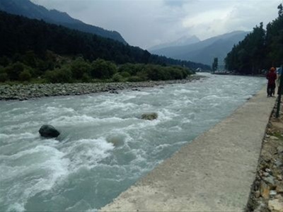 लीडर नदी, पहलगाम, काश्मीर